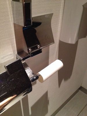 トイレットペーパーがない